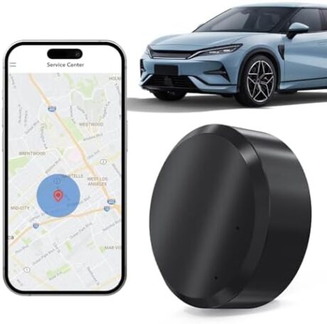 Mini GPS Tracker for Vehicles: Tracker Device for Vehicles No Subscription No Monthly Fee Car Tracker Device Hidden Magnetic Real-Time Tracking for Cars Kids Dogs (GF11-M7)