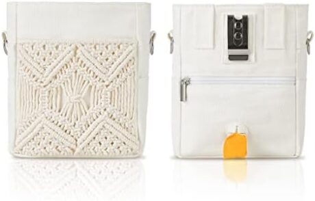 Mkono Dog Treat Pouch, Treat Pouches for Pet Training 3 Ways to Wear Dog Treat Bag Hand-Free Dog Walking Fanny Pack with Adjustable Waist Belt, Shoulder Strap, Poop Bag Dispenser