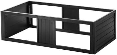 New Age Pet ECOFLEX Mojave Reptile Habitat Stacker in Large 48" Black for Lighting Support, Easy Clean, 10 Year Warranty