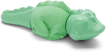 Barkbox Super Chewer Tough Dog Chew Toys for Aggressive Chewers, Dental Stimulating (Iguana - Large)