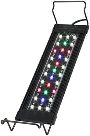 WaterRebirth Ultra-Slim Full Spectrum LED Aquarium Light with Adjustable Brackets,500LM 12W for 12Inch to 18Inch Fish Tank Lighting Fresh Water