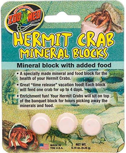 Zoo Med Hermit Crab Mineral Blocks