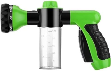 Soap & Shampoo Dispenser for Pet Wash and Garden Hose Sprayer Nozzle by Girl With The Dogs