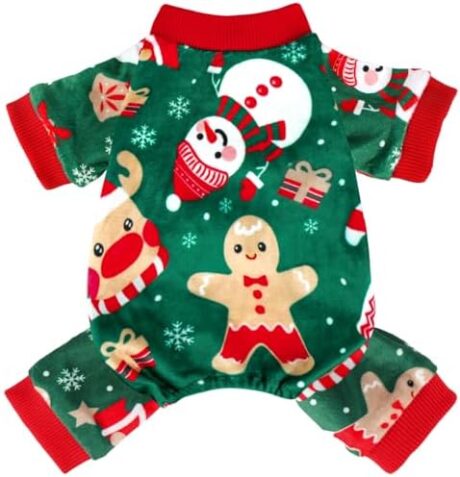 Dog Pajamas Soft Lightweight Dog Onesies Outfit Clothes for Small Medium Large Puppy Pjs for Pet Boys Girls Dogs Cats