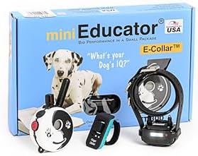 E-Collar – Educator ZEN-300-1/2 Mile Waterproof Remote Dog Training Collar Includes Premium Finger Clicker Trainer, 100 Programmable Levels + Vibration + Light + Sound