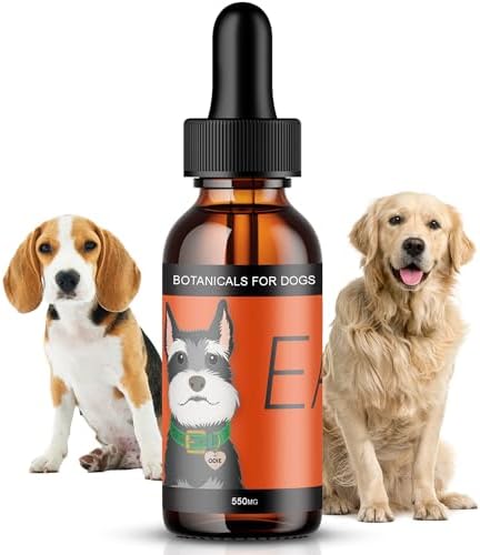 Ease - Pet Hemp Oil for Dogs - Hip, Joint, & Mobility Support - Comfort & Daily Wellness Drops with Turmeric, Frankincense, & MCT Oil