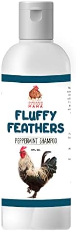 Feather Shampoo for Chickens | Bird Shampoo for Cockatiels, Cockatoo, Parrots: Poultry Conditioner & Baby Chicken Supplies, Gamefowl Supplies for Clean Feathers (Peppermint)