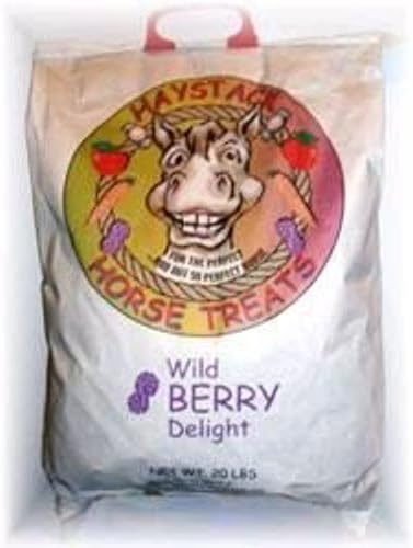 Haystack Wild Berry Horse Treats Healthy and Natural Mineral Food 20 lbs Bag