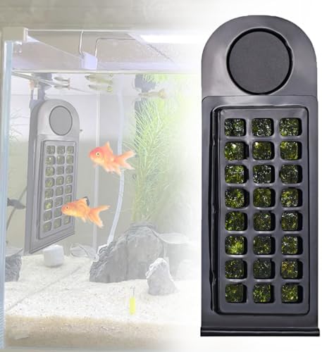 Magnetic Aquarium Seaweed Clip & Feeder - Floating Nori Holder for Tangs, Marine & Freshwater Fish (1 Pc)