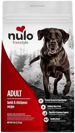 Nulo Freestyle Adult Dog Food, Premium All Natural Grain-Free Dry Small Kibble Dog Food, with BC30 Probiotic for Healthy Digestion, and High Animal-Based Protein with no Chicken or Egg Alternatives