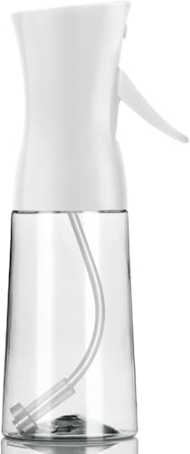 Spray Bottle,Fine Mist Spray for Hair,Ultra-Fine Continuous Spray Bottle for Skincare,Refillable Spray Container,Plant Care,Pet Grooming,Cleaning,Christmas Gift (White)