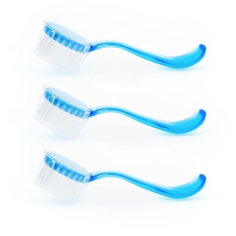 3 Pck Hamster Bath Brush, Reptile Cleaning Supplies,Massage Combs for Hedgehog Turtle