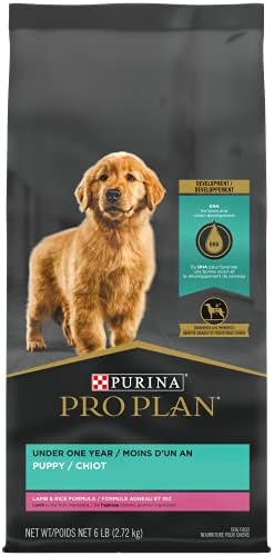 Purina Pro Plan High Protein Puppy Food DHA Lamb & Rice Formula - 6 lb. Bag