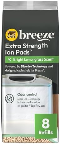 Purina Tidy Cats Cat Litter Breeze Pads Refill Pack Multi Cat Litter Pads - 8 ct. Bag