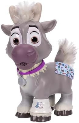 Disney Frozen Sven Care Kit Kids Feature Nurturing Pretend Play Pet Set, Includes Vet Bag to Keep Young Sven Healthy and Happy!