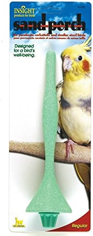 JW Pet Company Insight Sand Perch Bird Accessory, Regular, Assorted Colors