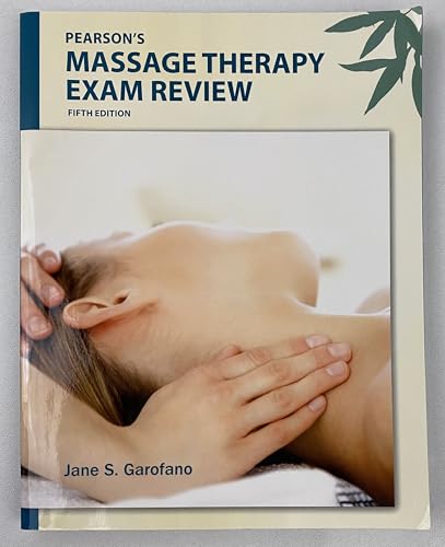 Pearson's Massage Therapy Exam Review