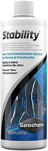 Seachem Stability Fish Tank Stabilizer - For Freshwater and Marine Aquariums, 16.9 Fl Oz (Pack of 1)