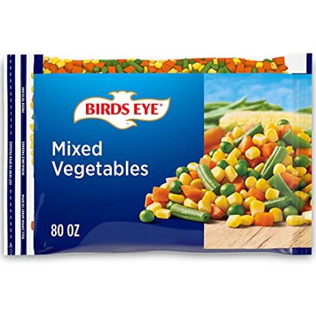 Birds Eye Frozen Mixed Vegetables, Corn, Carrots, Green Beans & Peas, 80 oz.