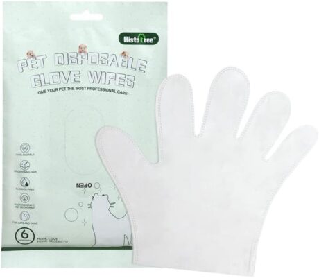 Cleaning Deodorizing Bathing Wipes for Cat and Dog Grooming Supplies - 6pcs/1packs Plant-Based, Hypoallergenic Pet Wipes.