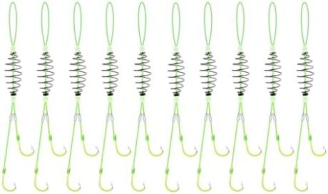 Dyxssm Spring Bait Cage Trap Fishing Hooks, Drum Spring Feeder Carp Fishing Baits Hook