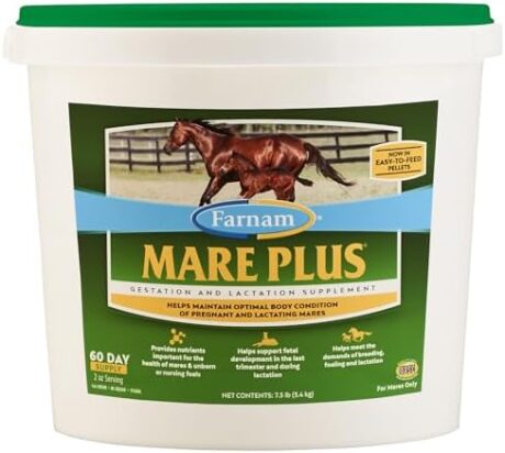 Farnam Mare Plus Gestation & Lactation Supplement 7.5 pounds, 60 Day Supply