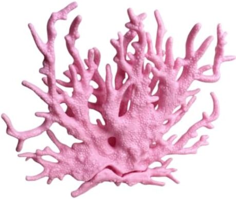 Fish Tank Decorations,Aquarium Corals Decoration, Aquarium Ornaments, Fish Tank Coral, Aquarium Corals Decoration, Fish Decorations for Aquarium (Pink, Medium)