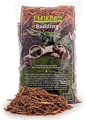Fluker's Premium Tropical Cypress Bedding for Reptiles, 10 Pound (Pack of 1)