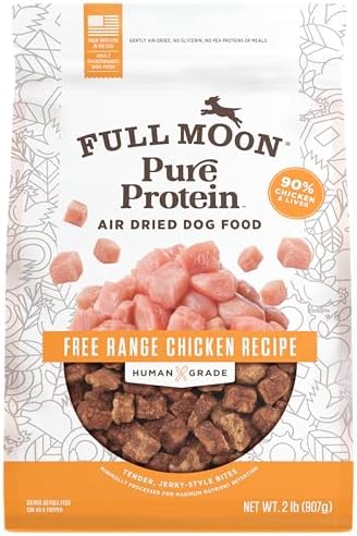 Full Moon Pure Protein Air Dried Dog Food Free Range Chicken Recipe 2lb