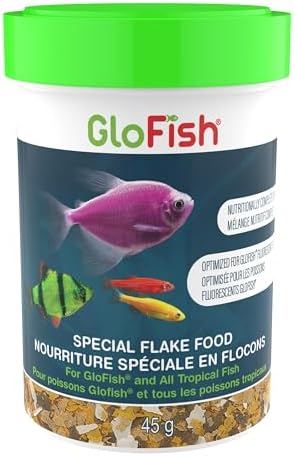 GloFish Special Flake Dry Fish Food for Brightness, 1.59 Oz