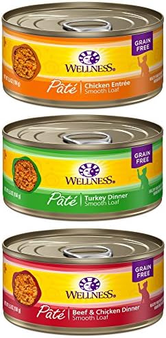 Health Pate Cat Food Variety Bundle 5 Ounce - 3 Flavors (12 cans)