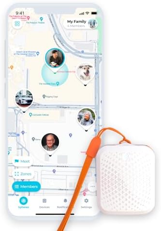 Tack GPS [Lowest Monthly fee| 30 Days Battery Life| FCC Certified] -Child, Kids, Pet, Dog, Cat, Elderly, Alzheimer, Car, Vehicle, Bike, Personal Tracking Device. GPS +WiFi +Cellular