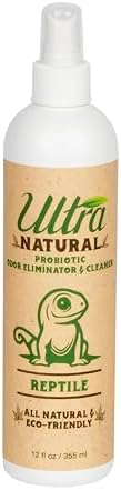 ULTRA NATURAL Reptile & Habitat PROBIOTIC Odor Control 12 OZ Spray