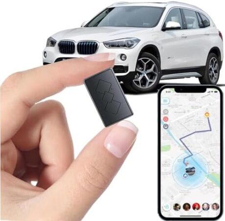 Mini GPS Tracker for Vehicles - Tracker Device for Vehicles No Subscription No Monthly Fee Car Tracker Device Hidden Magnetic Real-Time Tracking Undetectable GPS Tracker for Cars Kids Dogs