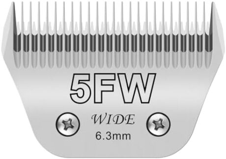 5FW 1/4" Replacement Blade Compatible with Ainds, Oster A5, Wahl Km10