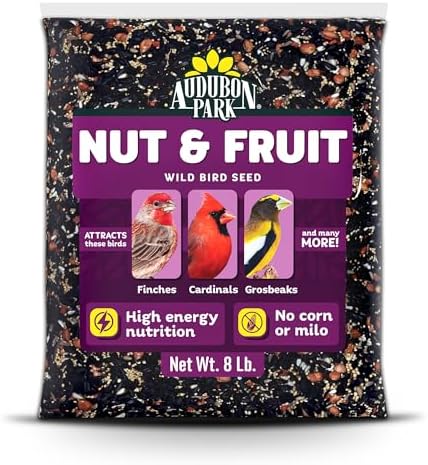 Audubon Park Nut & Fruit Wild Bird Seed, 8 lb