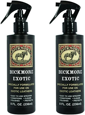 Bickmore Exotic Leather Cleaner & Conditioner 8 oz (2-Pack)